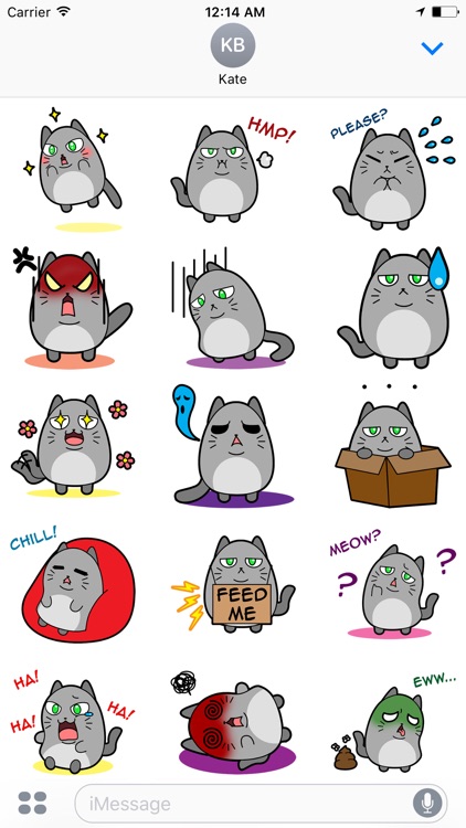 FAt CAt Animated Stickers