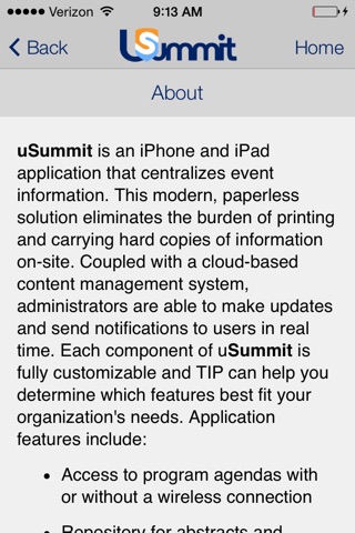 uSummit 1.0 screenshot 2