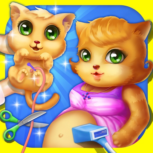 Pet's Newborn Baby Doctor - kids game & new baby icon