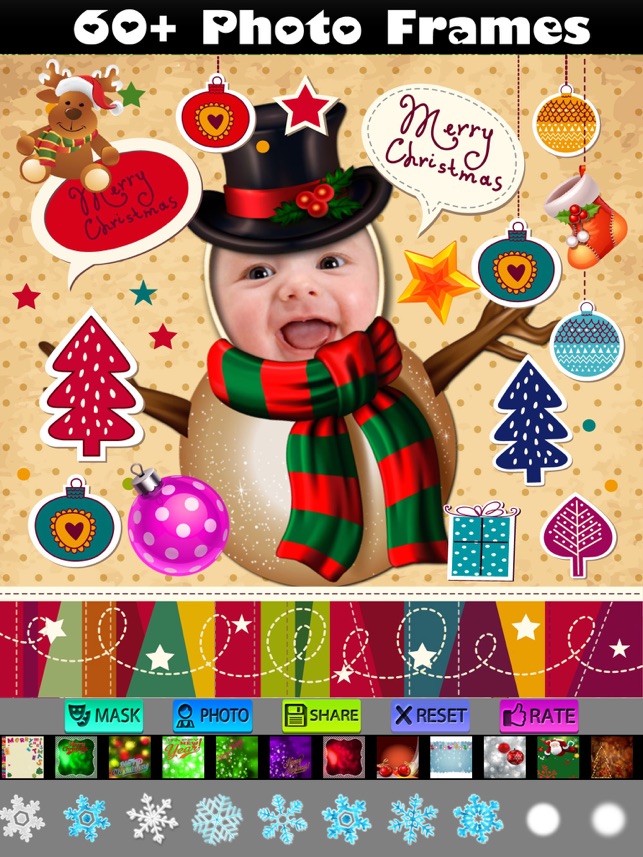 ‎Instant Christmas Frames Screenshot