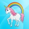 Unicorn Coloring Book For Boys Girls Toddlers Children's educational 1+