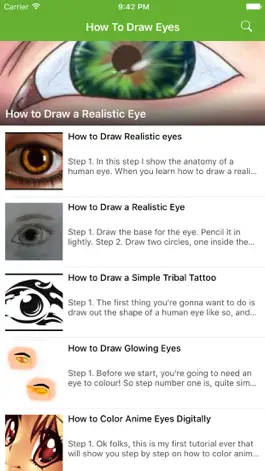 Game screenshot How To Draw Eyes - 100% FREE mod apk