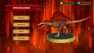 Captura de Pantalla 1 Simulador Spinosaurus | Dinosaurios Lucha Juegos iphone