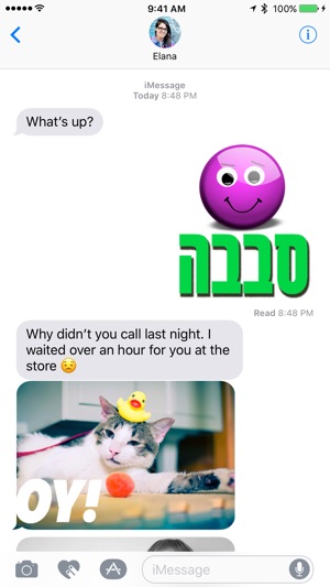 Jewish Hebrew Message Stickers(圖2)-速報App