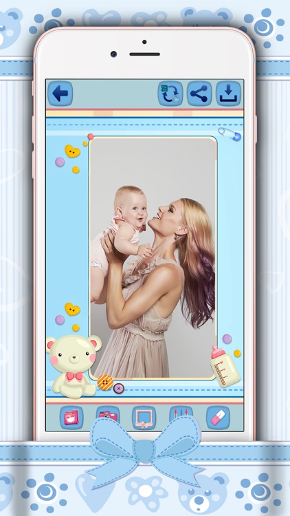 Cute Photo Frames For Kids - Baby Pic Editor Free