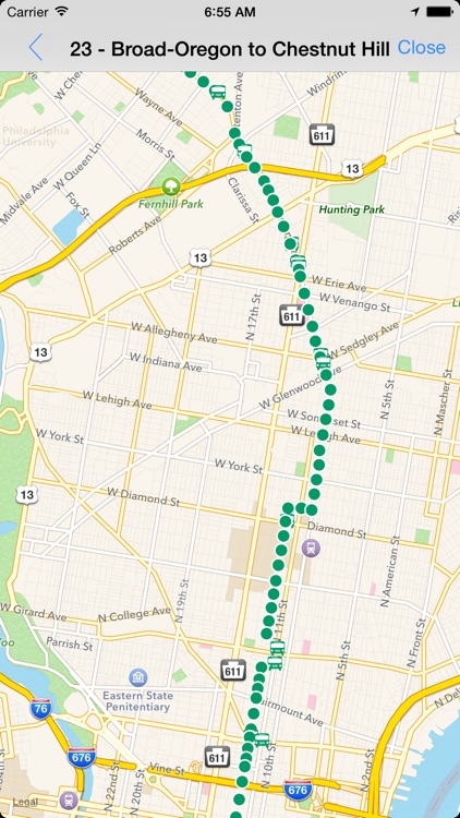 Transit Tracker - Philadelphia (SEPTA)