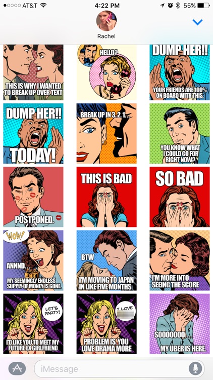 Ex Girlfriend Stickers