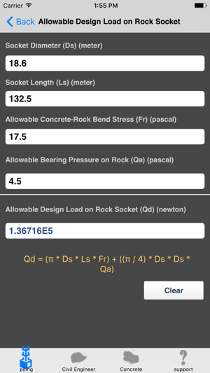 Pile and Piling Calculator(圖5)-速報App