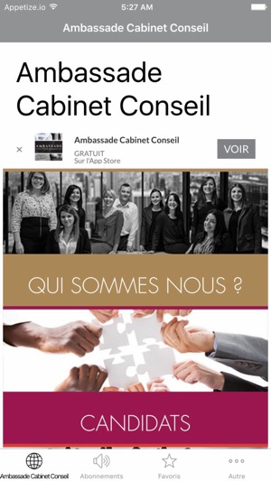 Ambassade Cabinet Conseil(圖1)-速報App