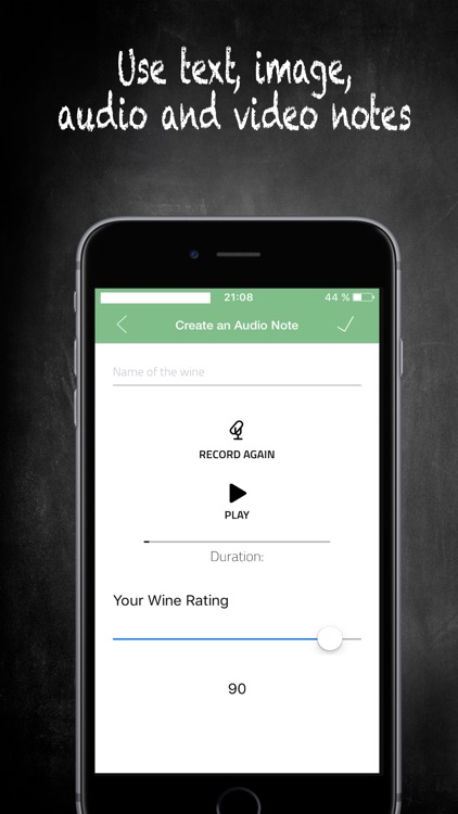 Wine Notes - Create professional tasting notes screenshot-3