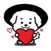 Puppy J Dog Sticker