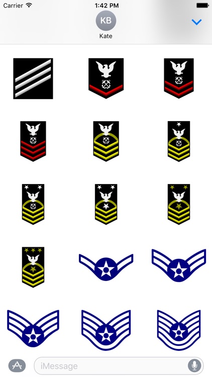 Military Rank Stickers screenshot-3