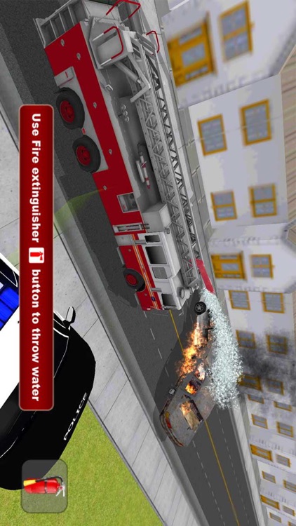 911 Rescue Fire Truck 3D Sim 2017 screenshot-4