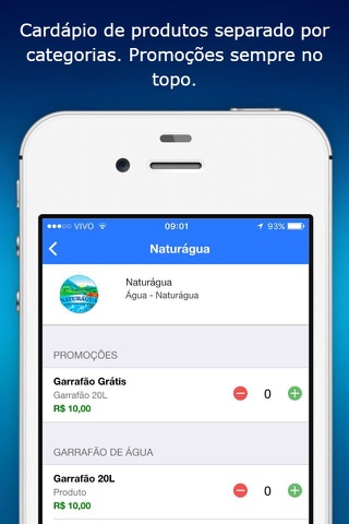 Delivery Naturágua screenshot 3