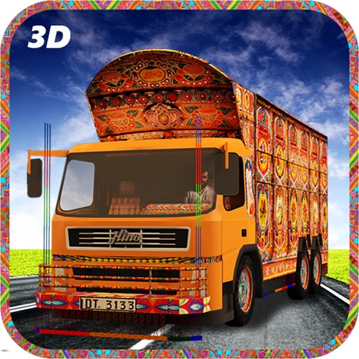 Asian Cargo Transport Truck Drive Simulator pro iOS App