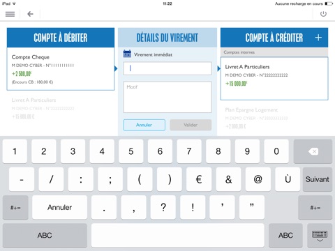 Banque Populaire pour iPad screenshot 4