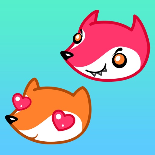 KitschArmy – Cute Fox Emoji Sticker by Mint Sugar