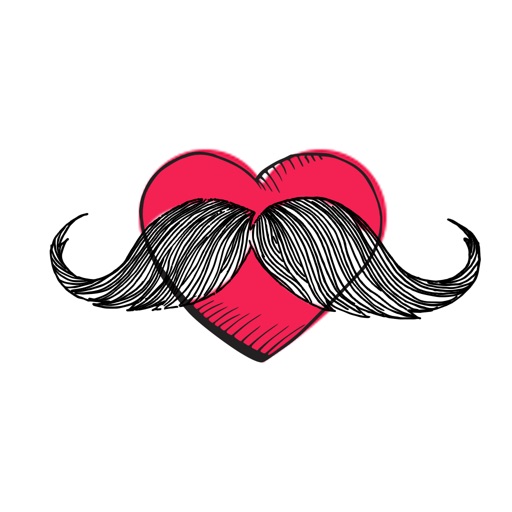 Mr Moustache Stickers Pack