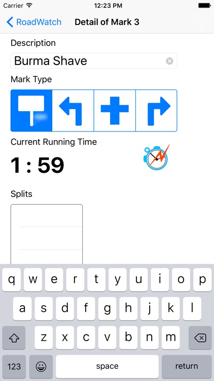 RoadWatch Multi Split Stopwatch screenshot-3