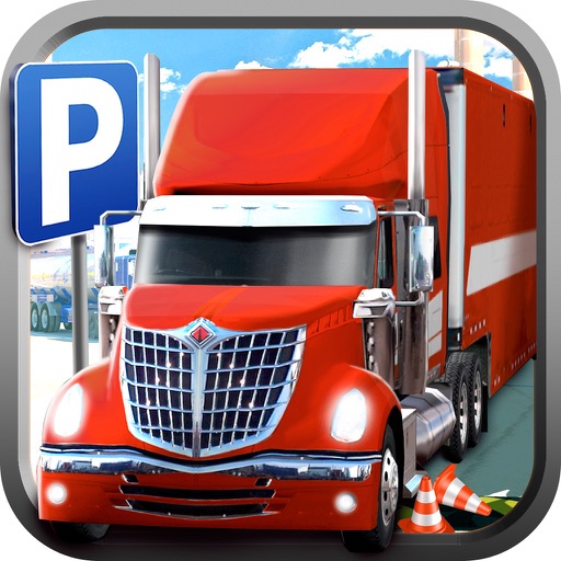 Real Euro Trucker Big Truck Ride For Parking Spot Icon