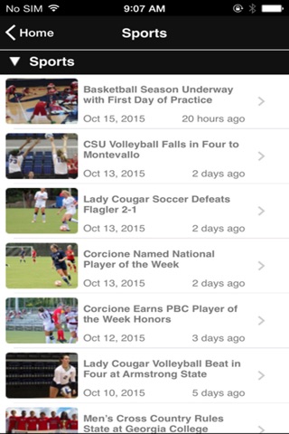 Columbus State University screenshot 2