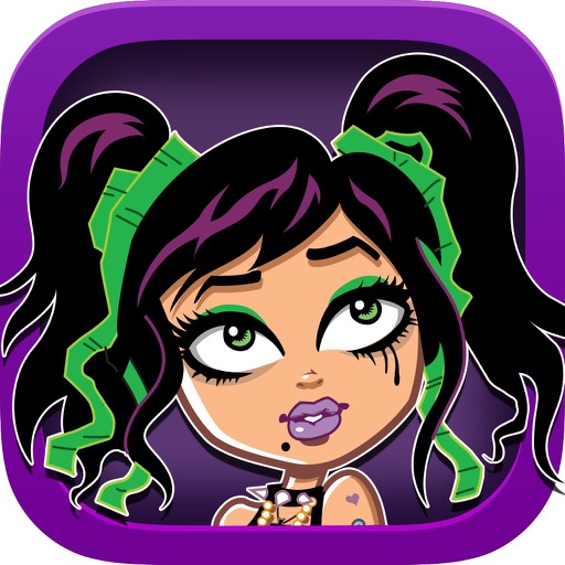 Little Monster Jewel Pop - Cute Vampire Hitting Challenge icon