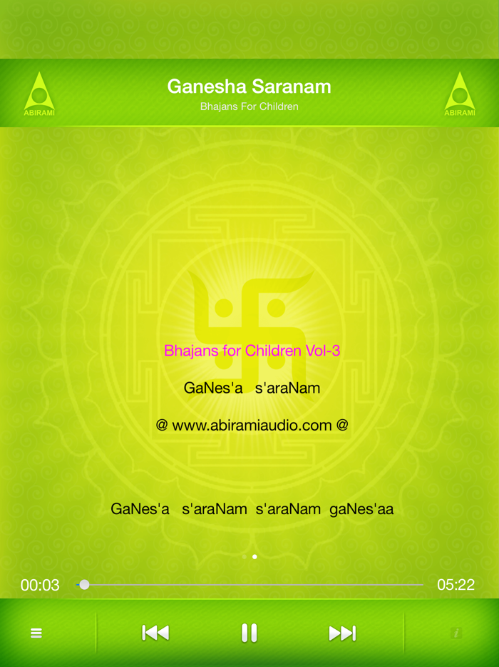 Bhajans For Kids Vol 03