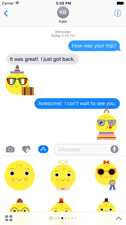 Emoji Pals - Skye stickers