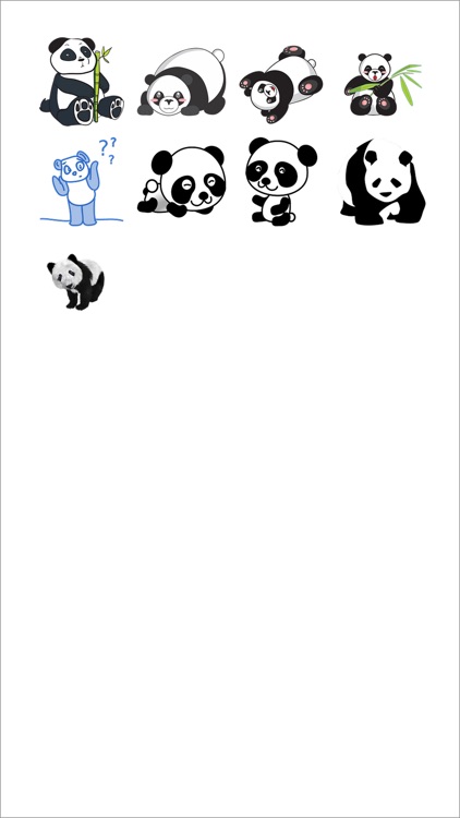 Panda Two Sticker Pack