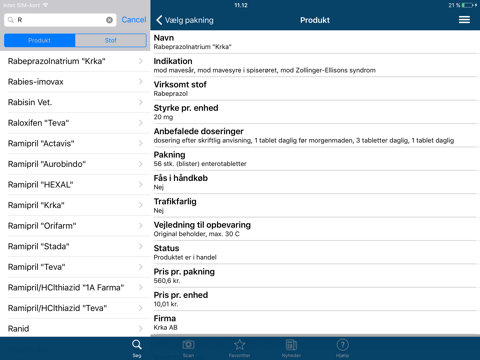 Medicintjek screenshot 3