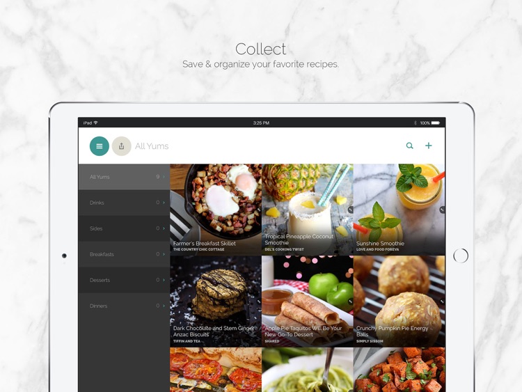 Yummly Recipes & Shopping List for iPad