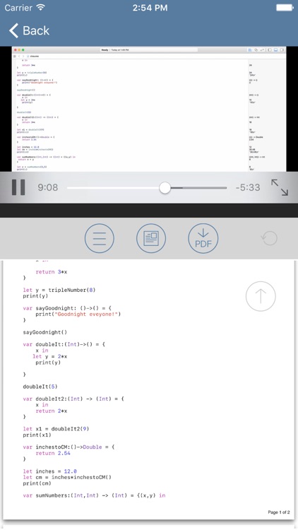 Tutorial for Swift iOS Programming Language v3 screenshot-3