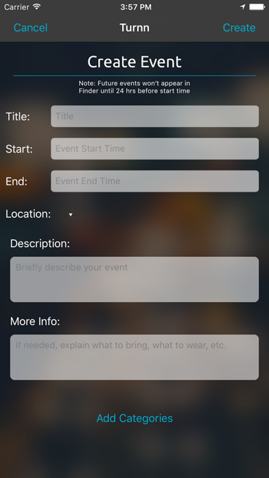How to cancel & delete Turnn - Find Local Events and Parties Near Me from iphone & ipad 3