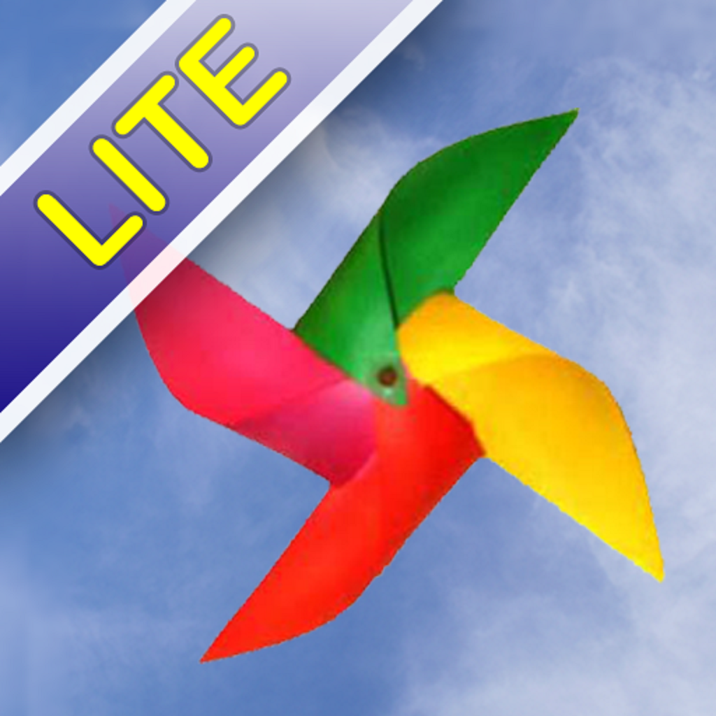 a FREE blowable pocket windmill App Icon