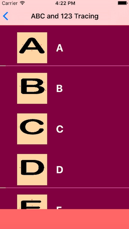 Numbers, Letters and Words Tracer For Preschool