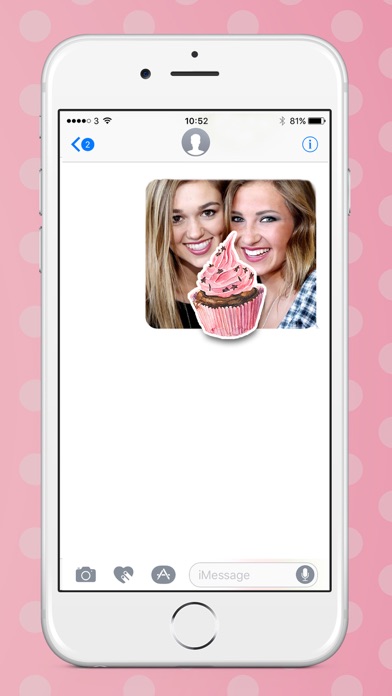 Cupcake & Cake: Cute Stickers for iMessageのおすすめ画像3