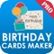 Birthday Cards Maker Pro for iPhone and iPad is the perfect design application for making and sending birthday cards