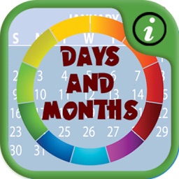 Preschool Education - Days and Months Learning for Kids Using Flashcards and Sounds