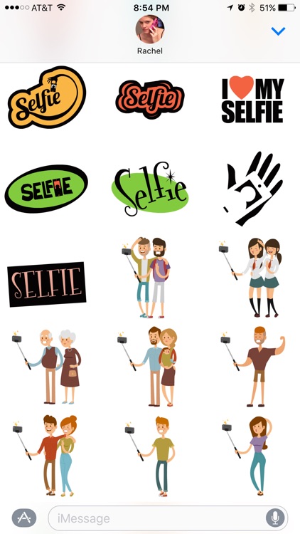 Selfie Sticker