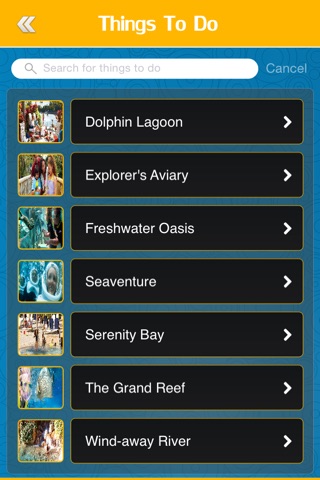 The Great App for Discovery Cove Orlando Theme Park screenshot 3