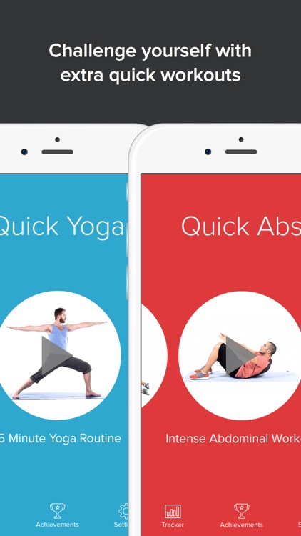 Quick Fit - 7 Minute Workout, Abs, and Yoga screenshot-4