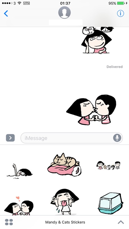 Mandy & Cats Stickers