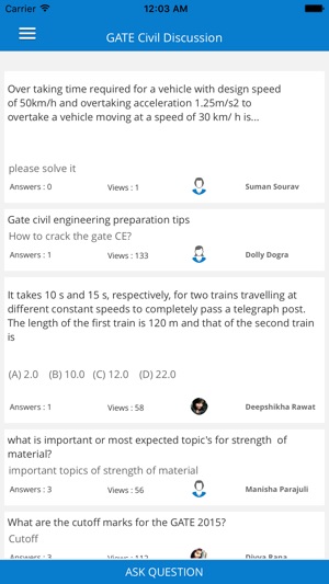 GATE Civil 2017 Exam Prep(圖2)-速報App