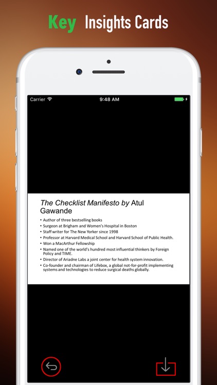 Quick Wisdom from The Checklist Manifesto screenshot-3