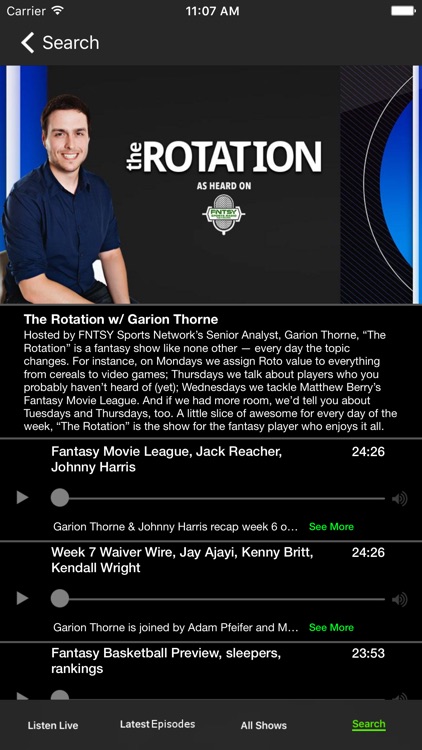 FNTSY Radio screenshot-4