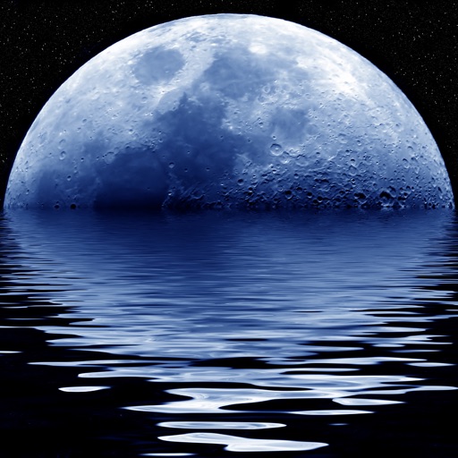 Lunar Watch Full moon phase calendar iOS App