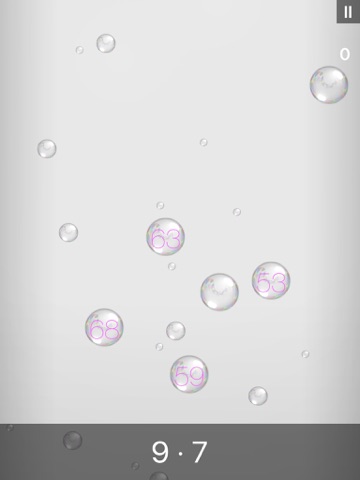Bubble Stream - Math Edition screenshot 2
