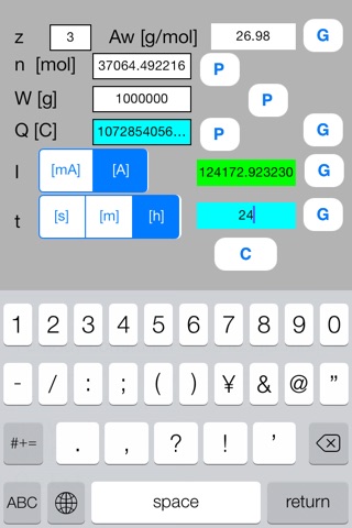 Faraday Calculator mini screenshot 4