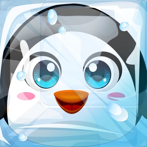 Penguin Bomber Ice Block Break Icon