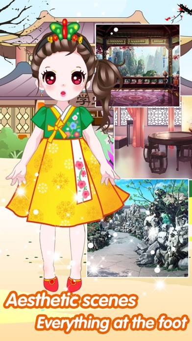 Ancient Princess Dressup Diary-Fashion makeup game screenshot 3